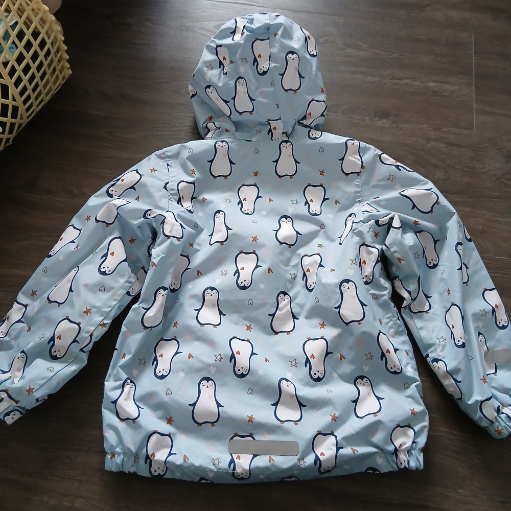 Gefütterte Regenjacke 110/116