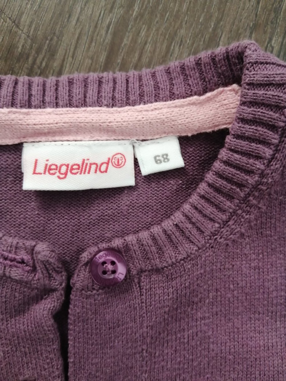 Set Hose, Langarmshirt, Strickjacke 68