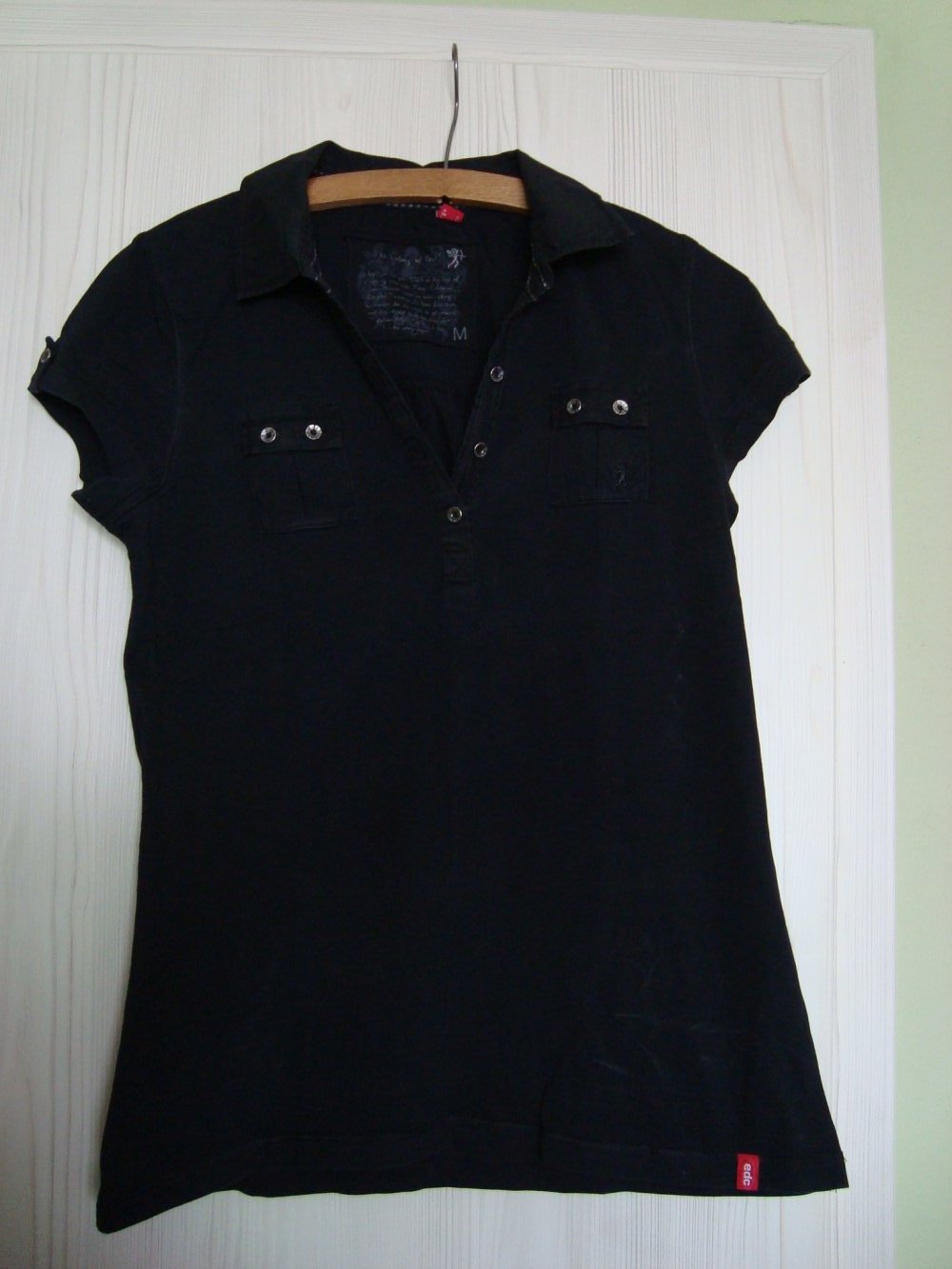 Shirt, Bluse, mit Kragen, EDC, Esprit, Größe M