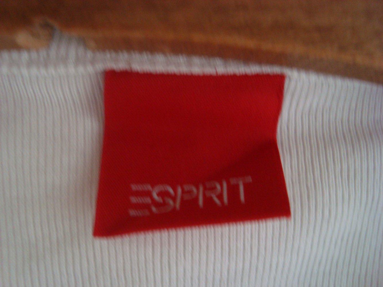 T-Shirt, kurzarm, weiß, Esprit, Damen, Gr. L