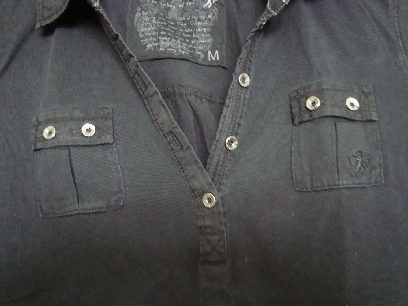 Shirt, Bluse, mit Kragen, EDC, Esprit, Größe M