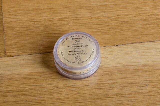 ChriMaLuxe Minerals Corrector Gelb