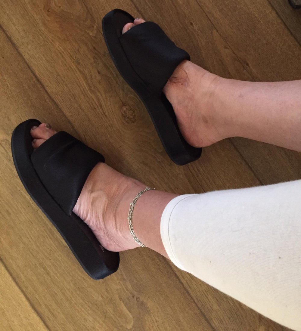 Pantoletten von H&M Gr 38