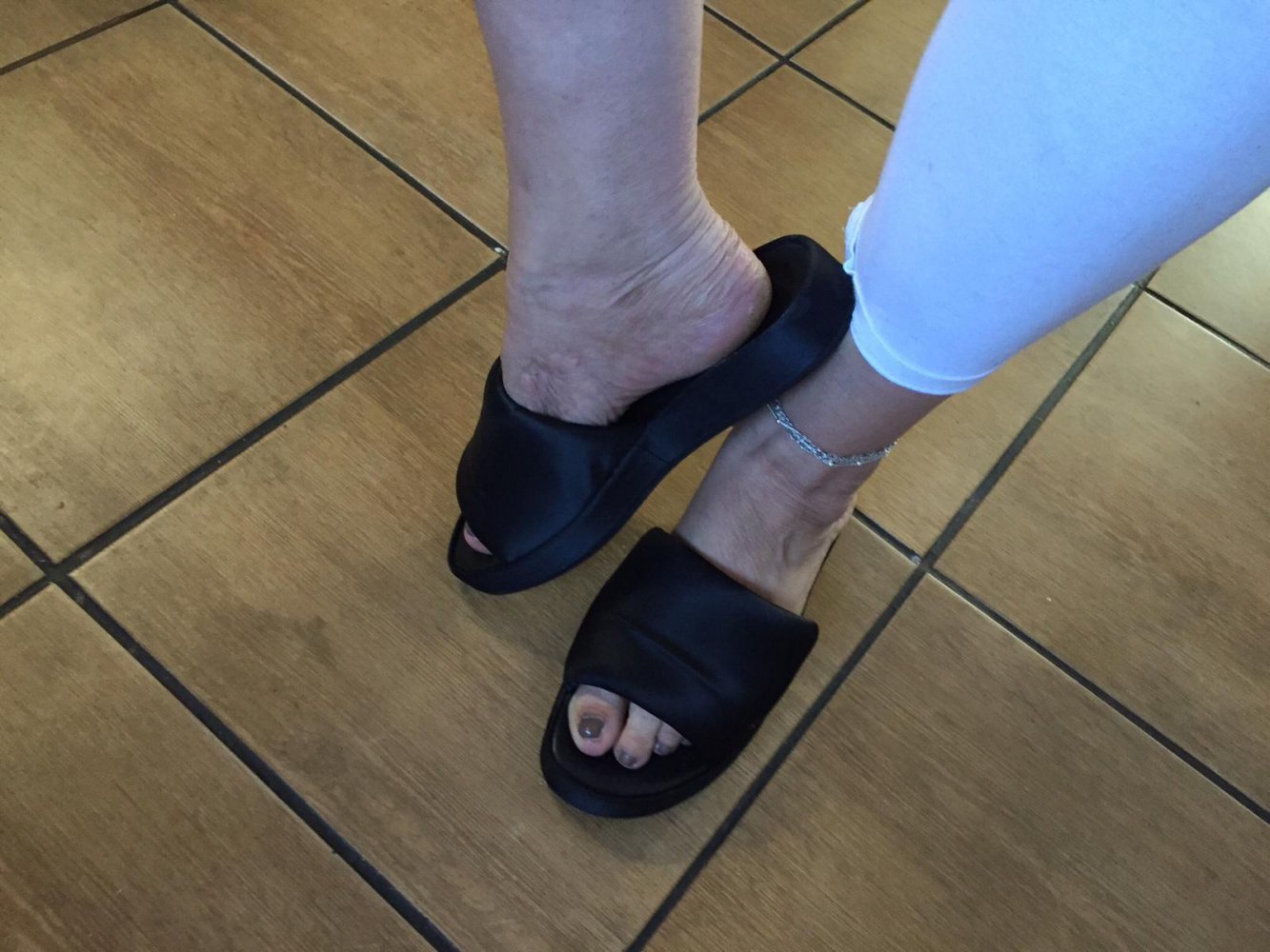 Pantoletten von H&M Gr 38