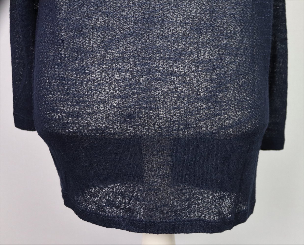 Langarm Shirt Blau Pieces Gr. M