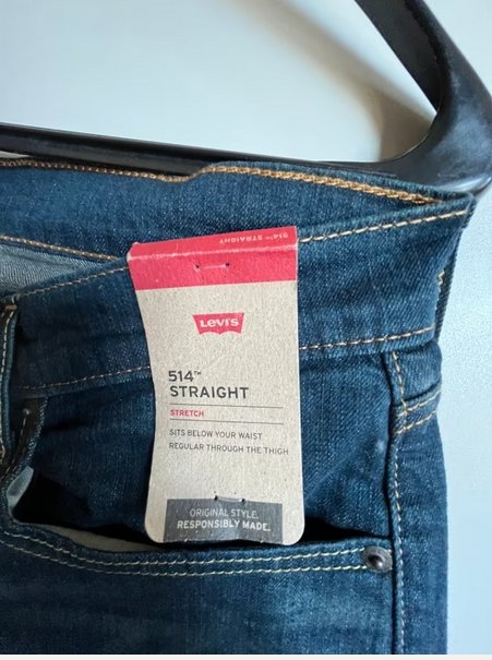 Levi`s 514, blau, W32, L36, straight