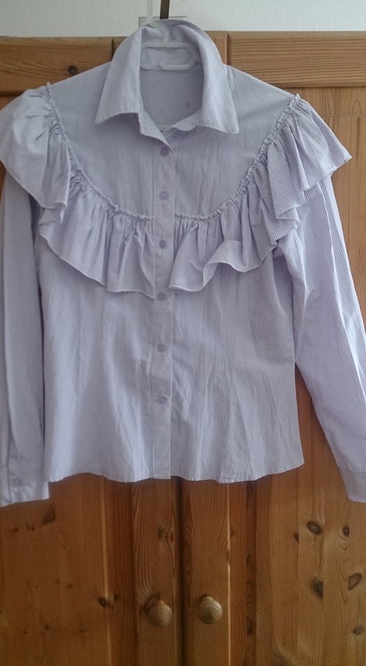 Selbstgenähte Bluse