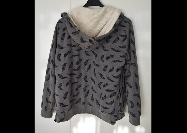 Kapuzenpullover mit Reißverschluss