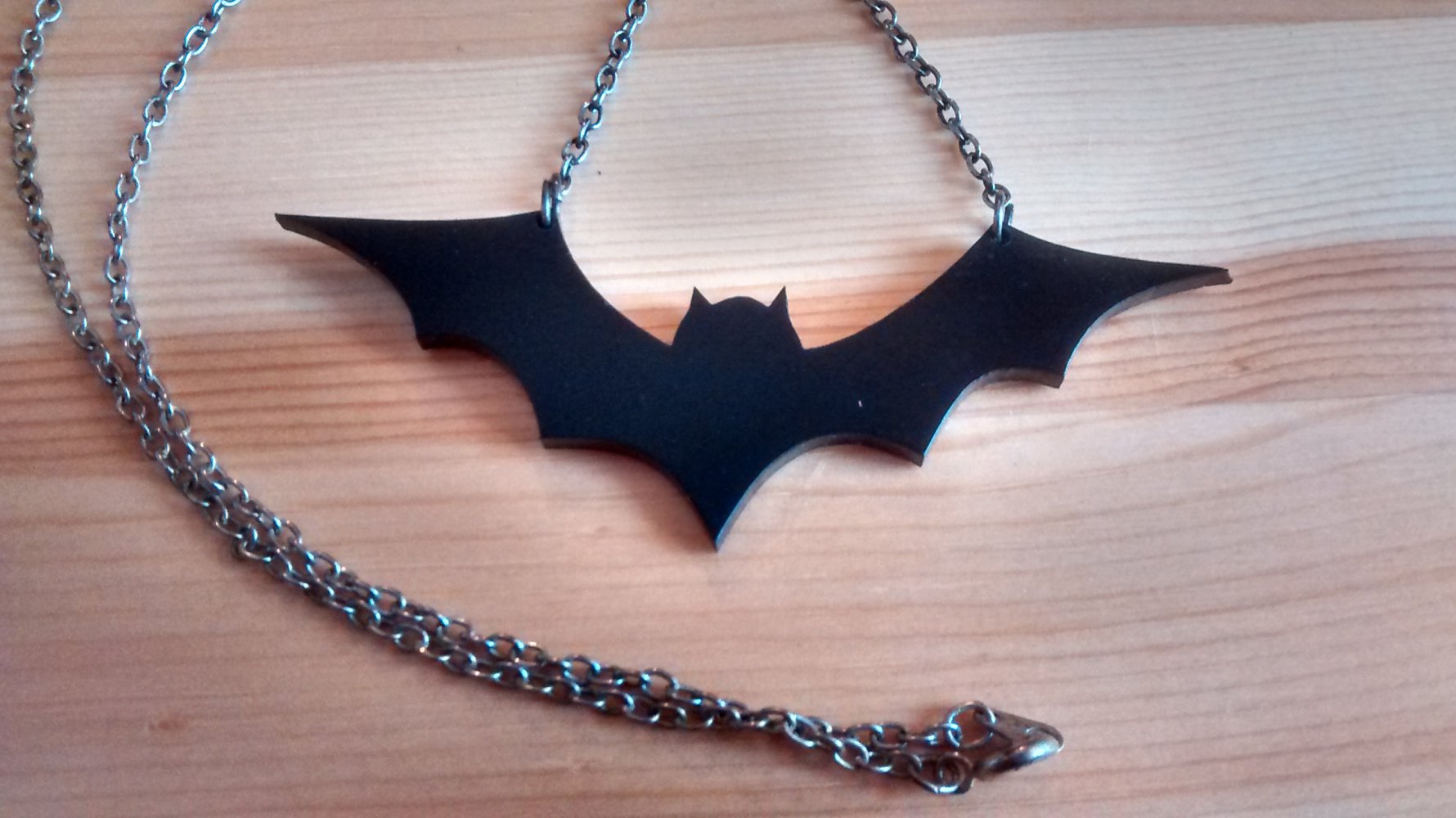 Fledermaus Kette Schwarz Emo Scene Gothic