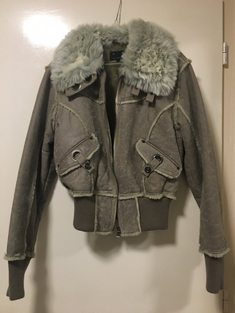 Lederjacke