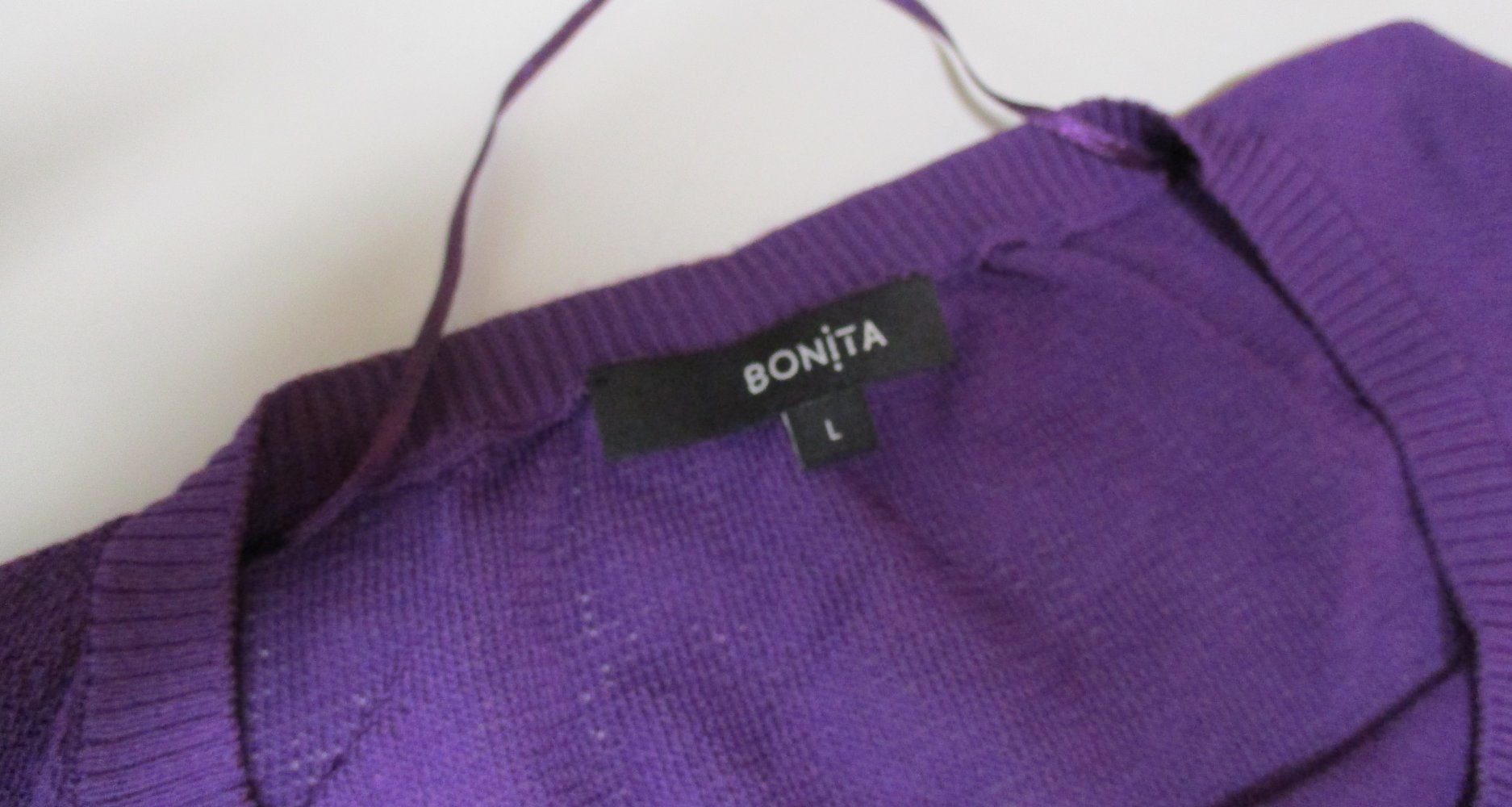 Bonita Longshirt ¾ arm Lila Gr. L