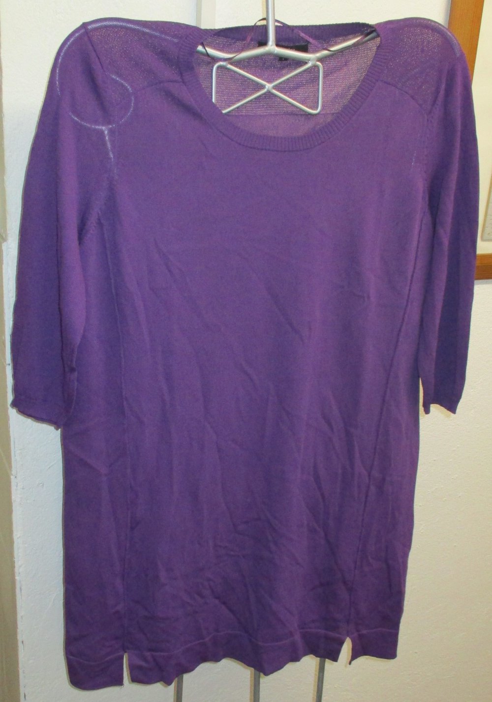 Bonita Longshirt ¾ arm Lila Gr. L