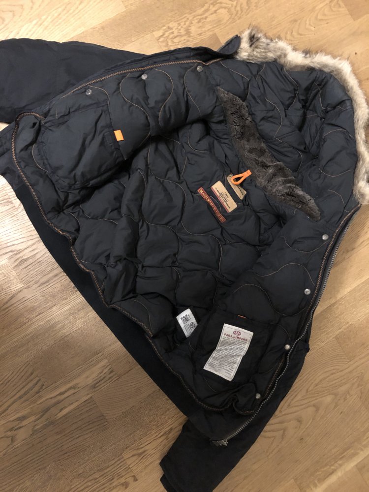 Parajumper jacke mit fell