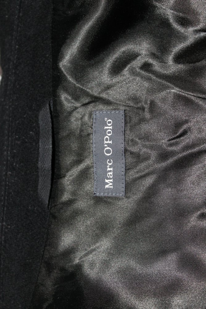 Edler Marco o' Polo Mantel Schwarz