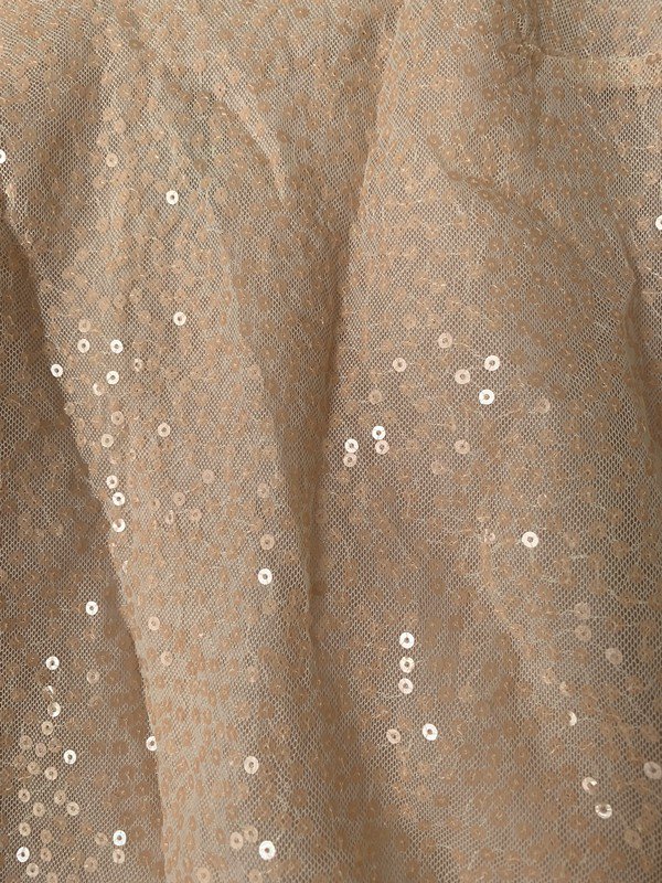 Beiges Top mit Pailetten von H&M