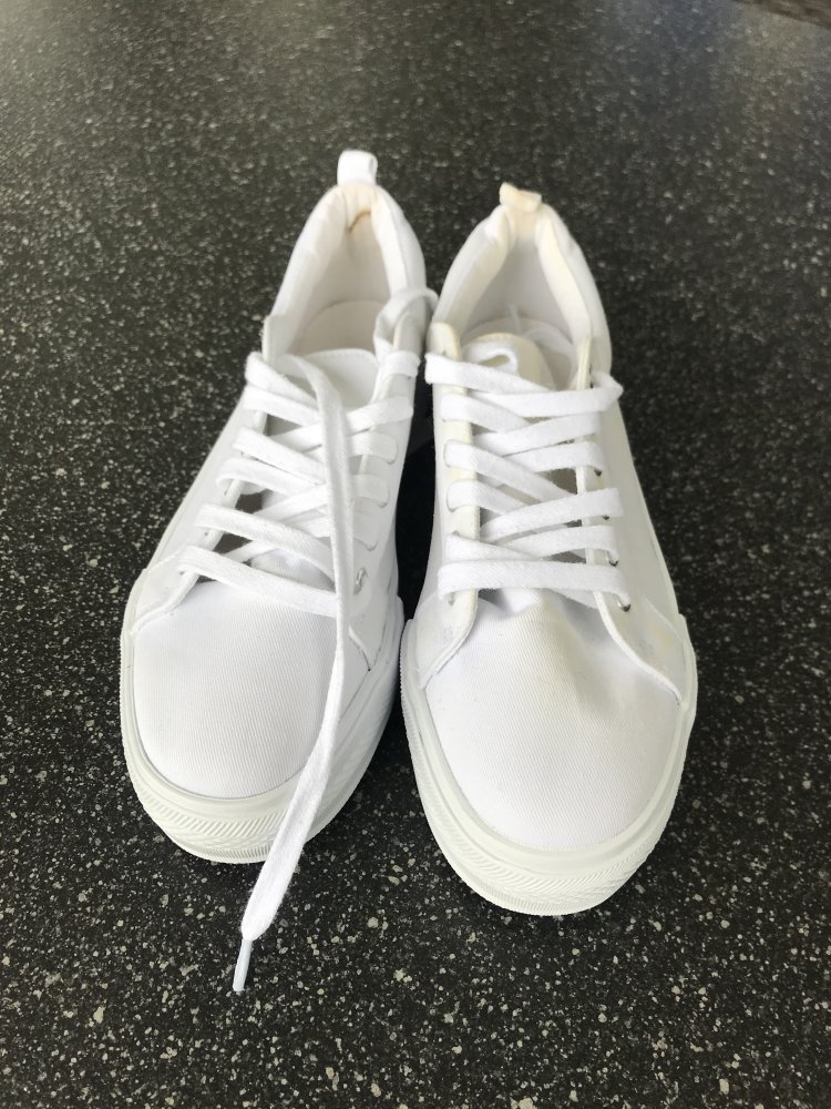 weiße H&M sneaker / Turnschuhe