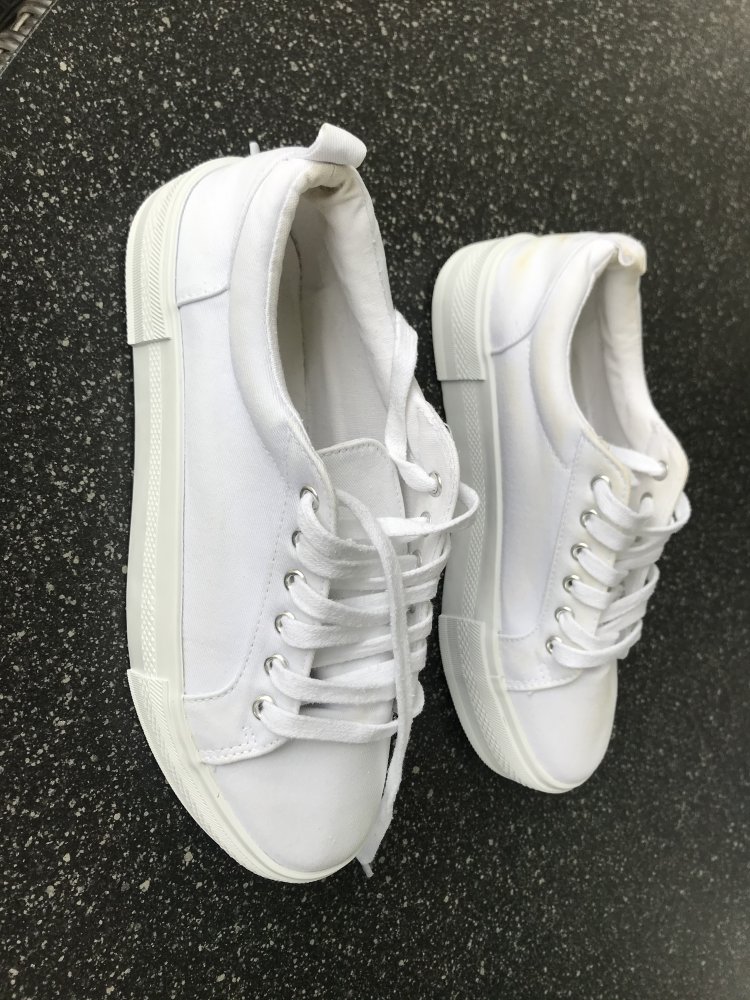 weiße H&M sneaker / Turnschuhe