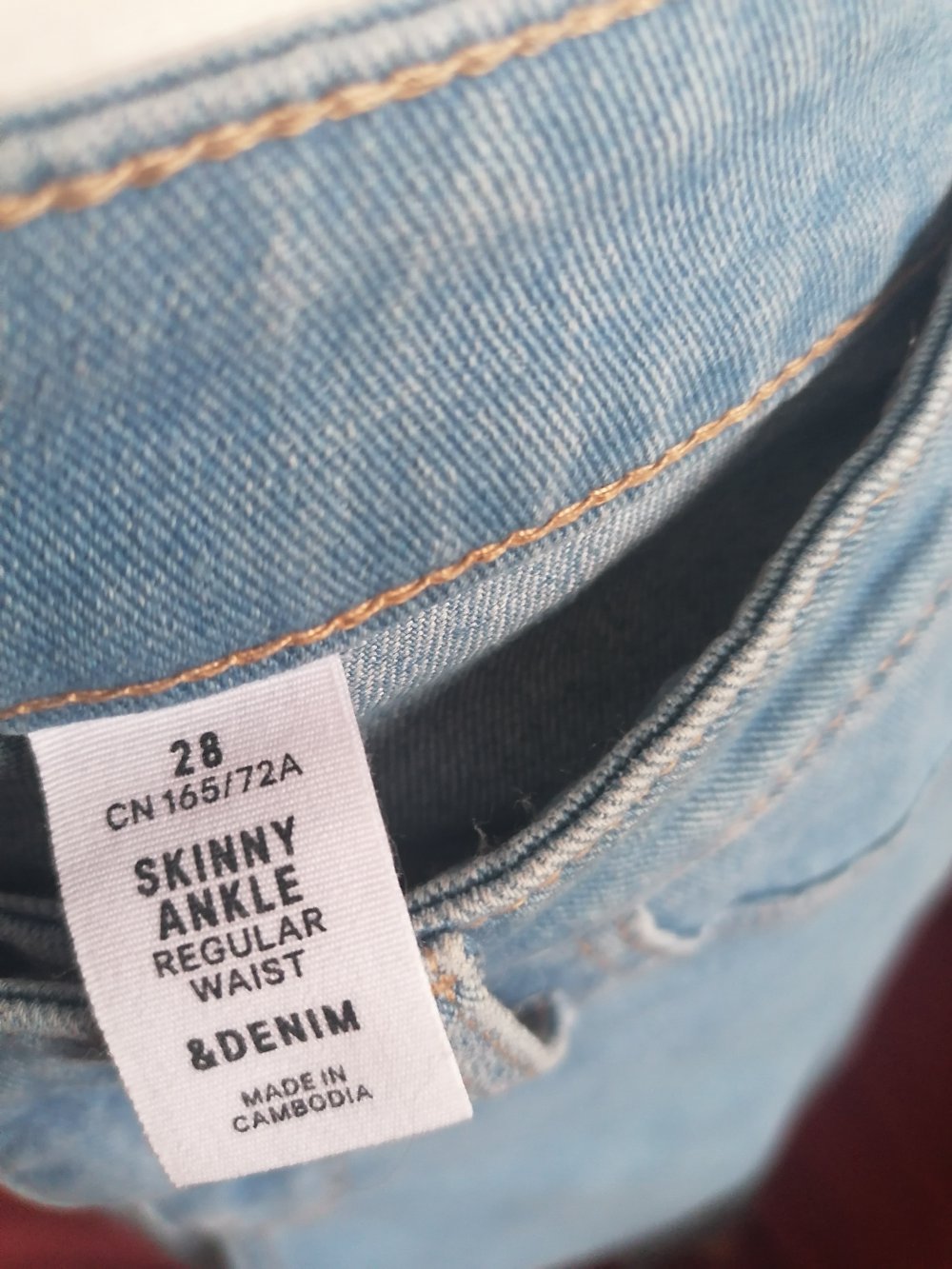 #h&m jeans skinny ancle Größe 28