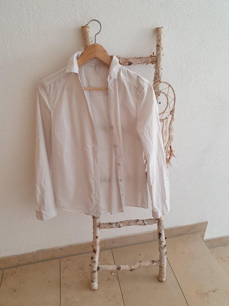 Weiße Bluse Esprit
