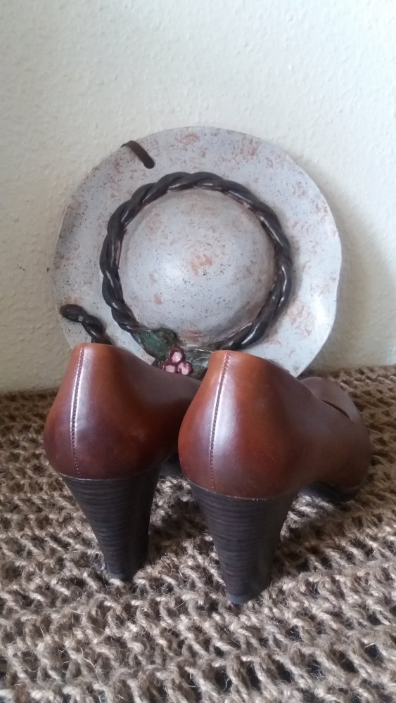 Bellissima Damen braun Pumps Gr.40