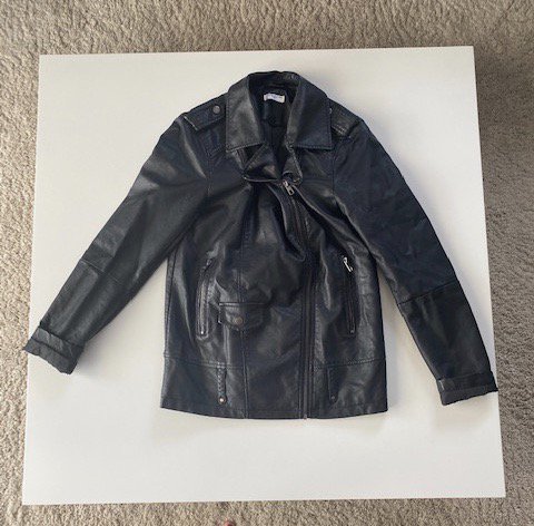 Lederjacke Only