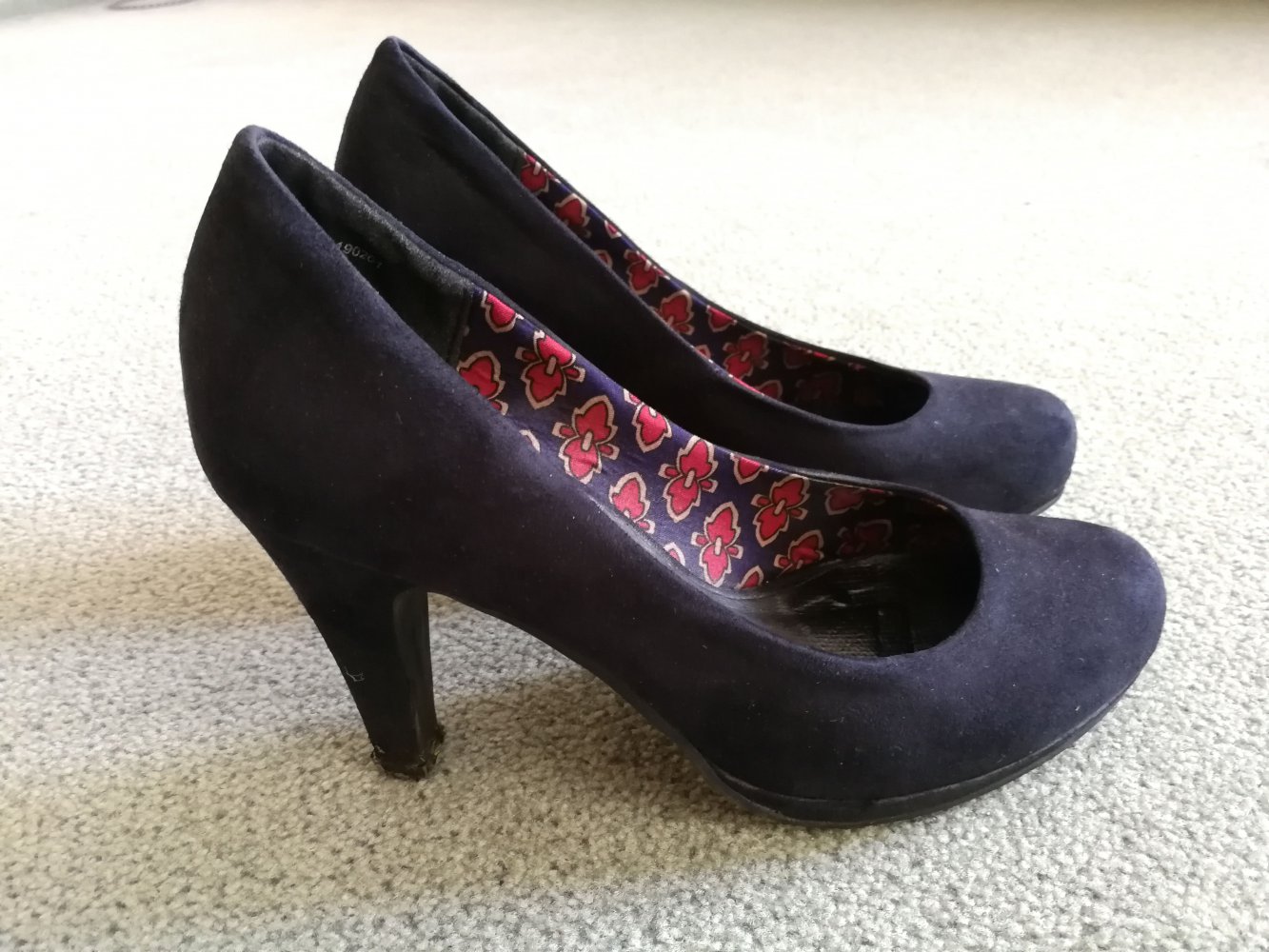 blaue Pumps von Cox