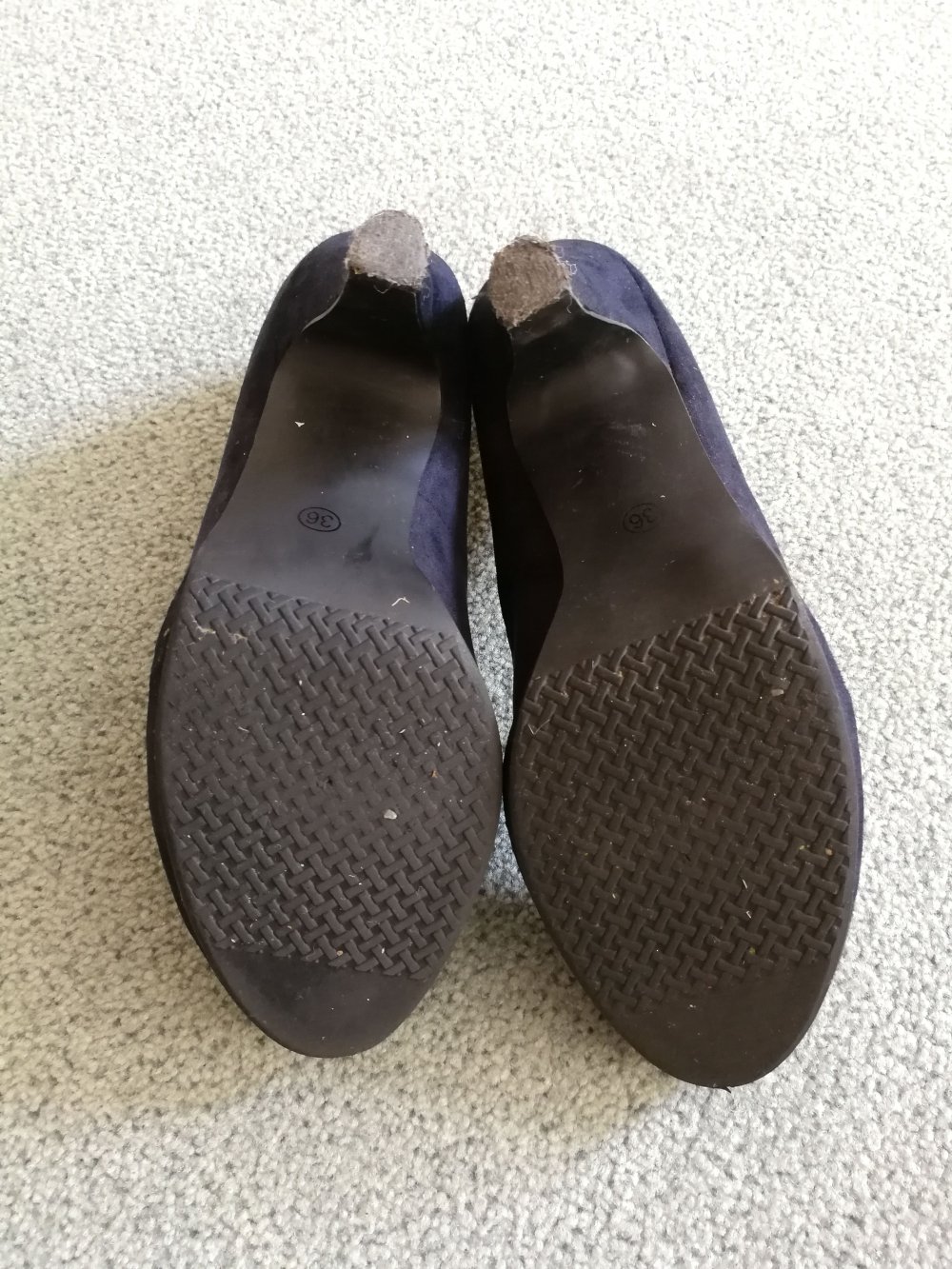 blaue Pumps von Cox