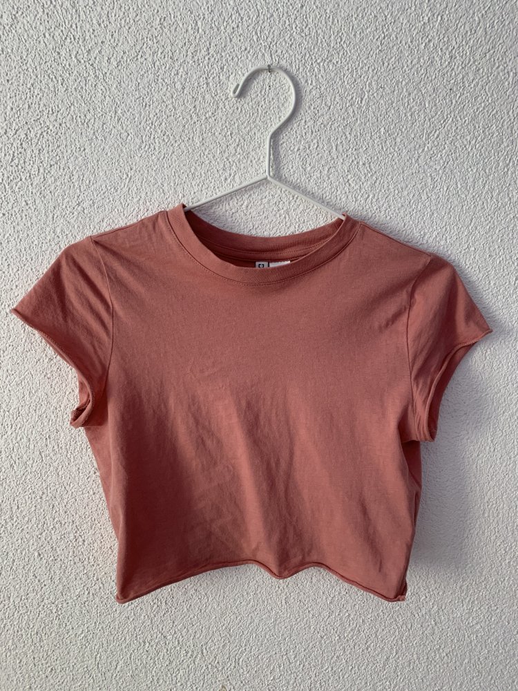 Rosa T-Shirt kurz