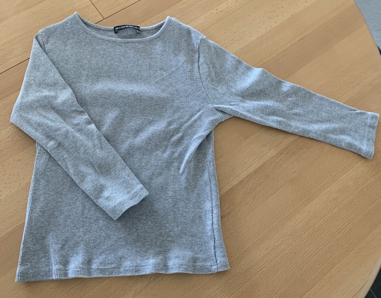 3/4 Ärmel Brandy Oberteil