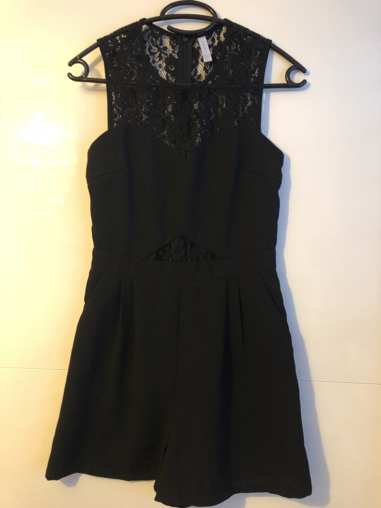 Amisu NEW YORKER schwarzer Jumpsuit Kleiderkorb.ch