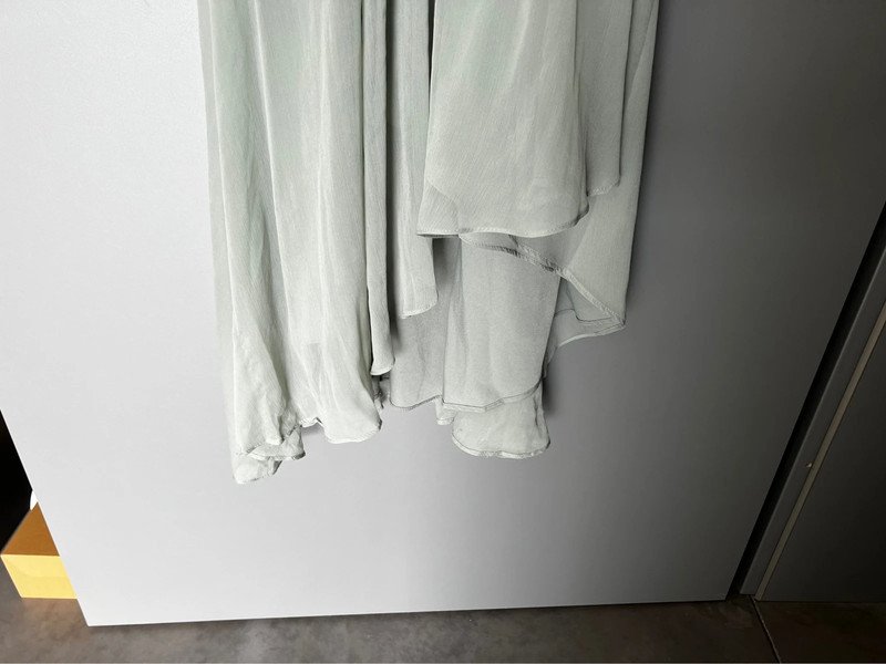 Mintgrünes maxikleid Schleife festlich Wedding braidsmaid Asos Design mint 
