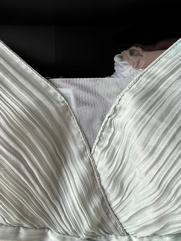 Mintgrünes maxikleid Schleife festlich Wedding braidsmaid Asos Design mint 