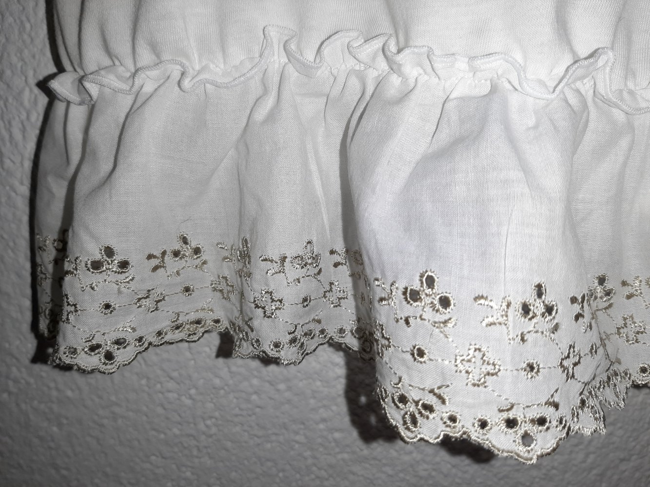 Damen Négligé Babydoll weiss mit wunderschönen Spitzen