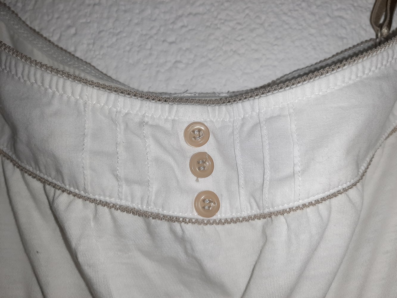 Damen Négligé Babydoll weiss mit wunderschönen Spitzen
