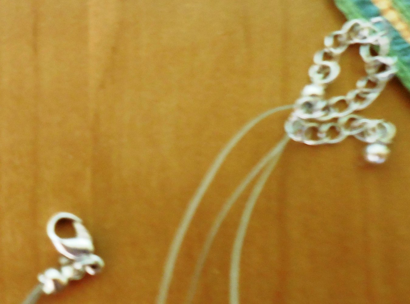 Elegante , Zeitlose Perlenkette 3 schichten