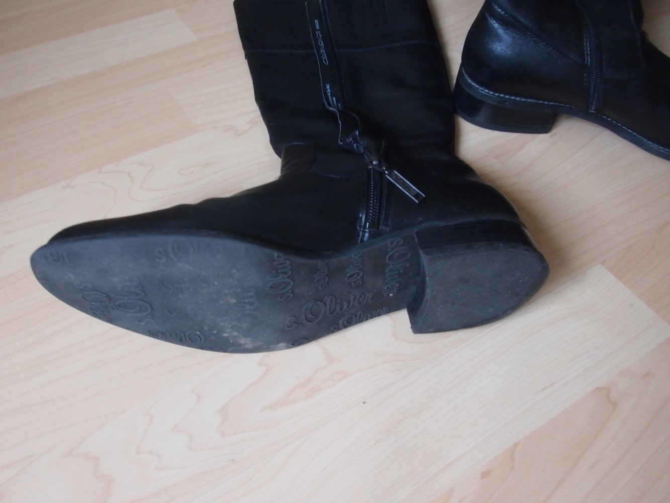 s.Oliver Stiefel schwarz Gr. 40