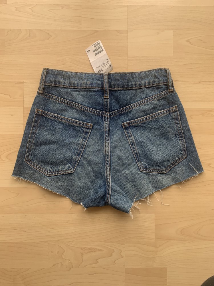 High Waist Jeans Shorts 