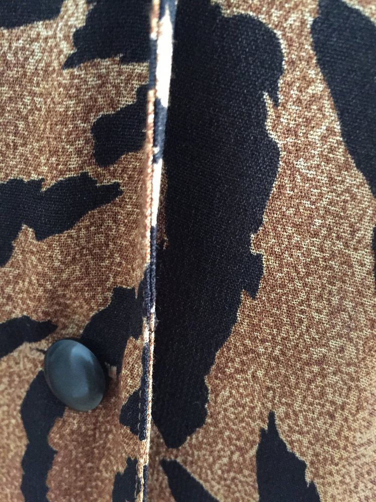 Bluse Viskose leoprint