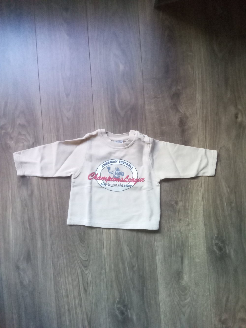 Pullover impidimpi 86/92 beige football