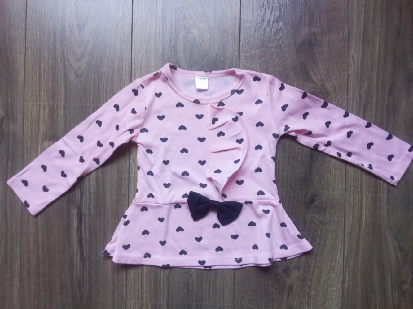 Set Zweiteiler blau rosa Shirt Hose