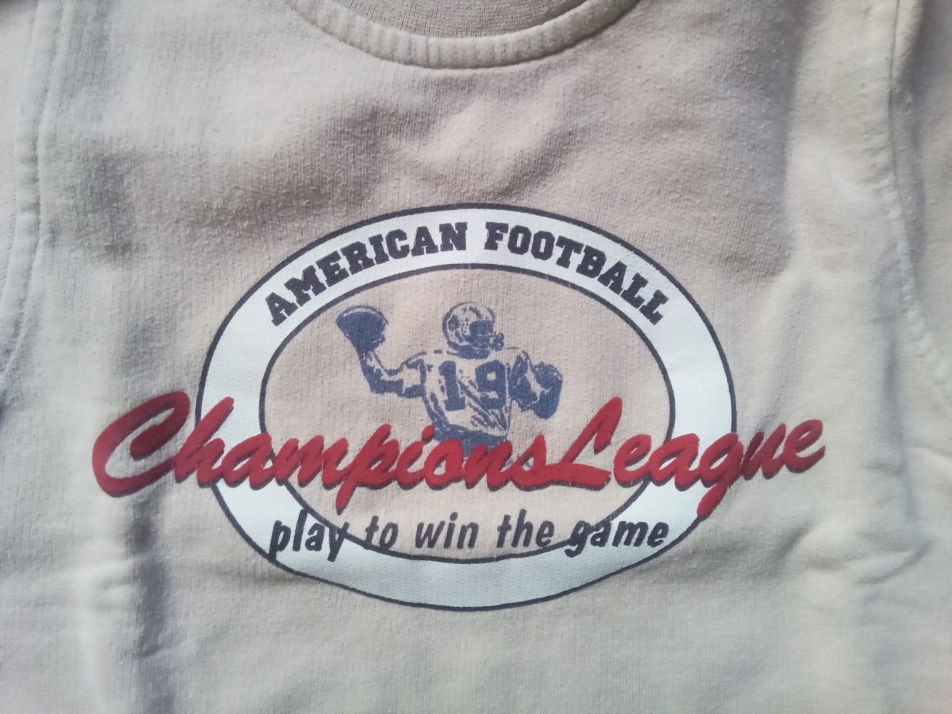 Pullover impidimpi 86/92 beige football