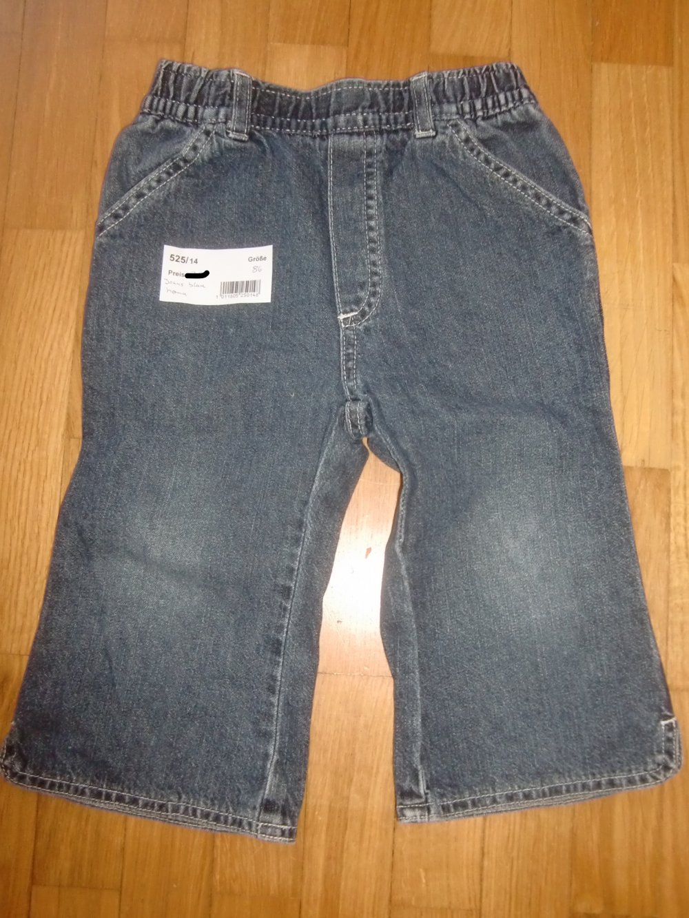 Jeans hema 86 blau Schlupfhose schlupfjeans 100% Baumwolle