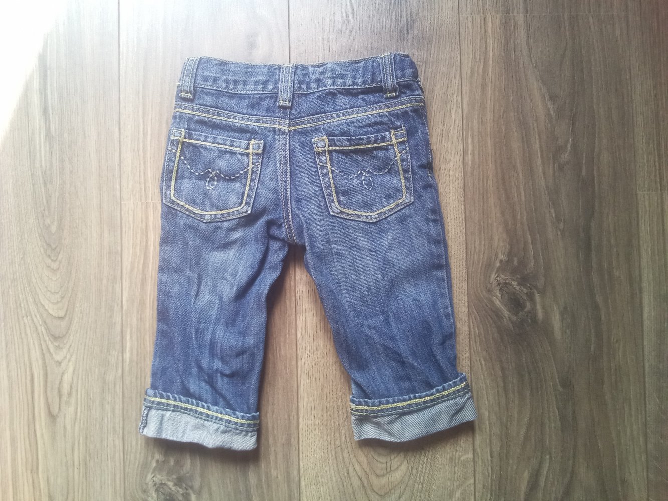 Jeansshorts United Colors of Benetton blau gold