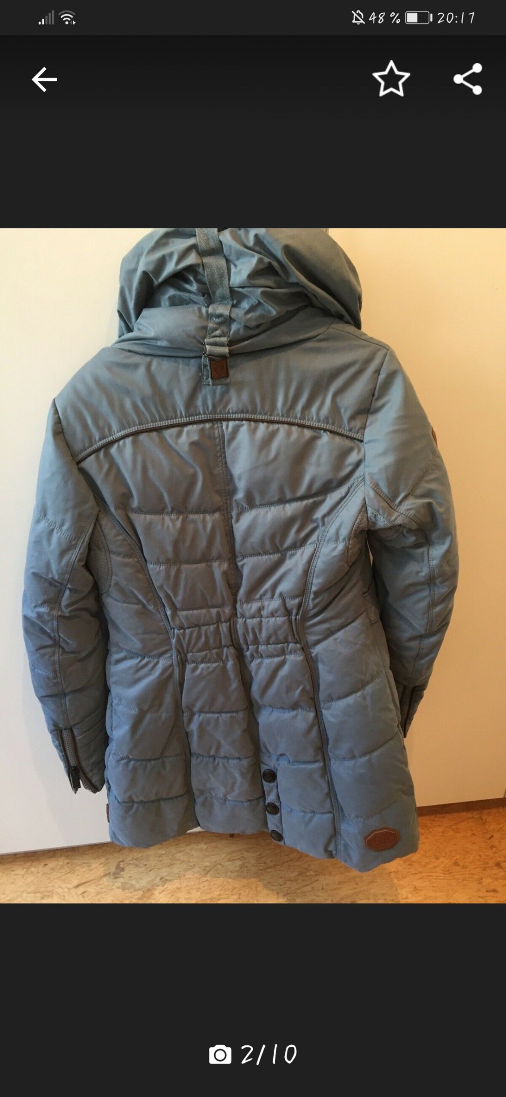 Naketano Wintermantel Knastrologin 