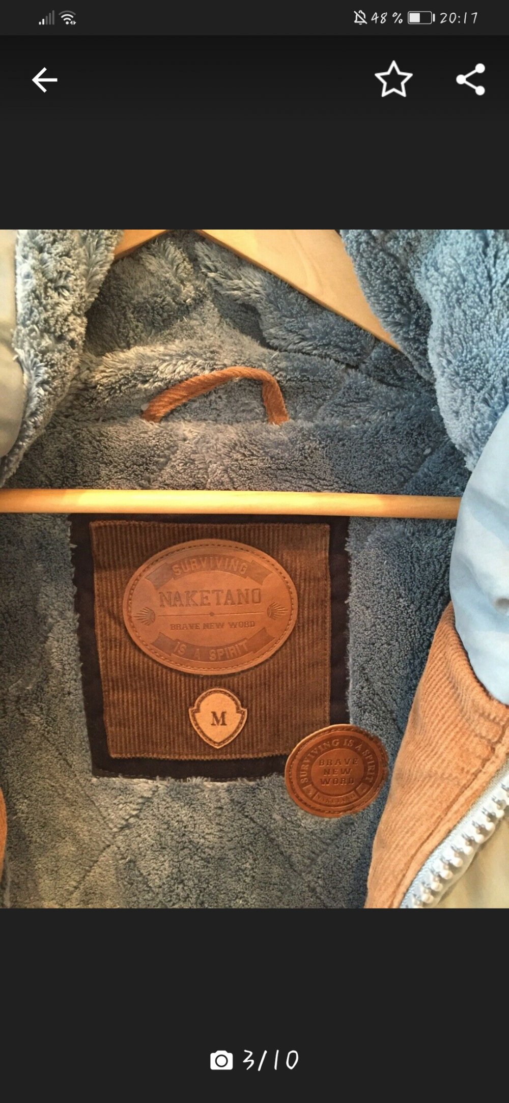 Naketano Wintermantel Knastrologin 