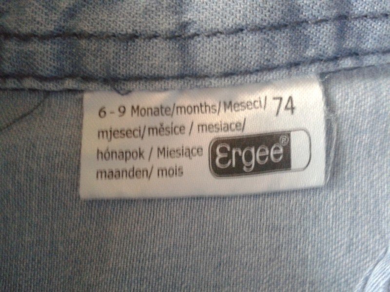 Sehr schönes Jeans Hemd Gr. 74 