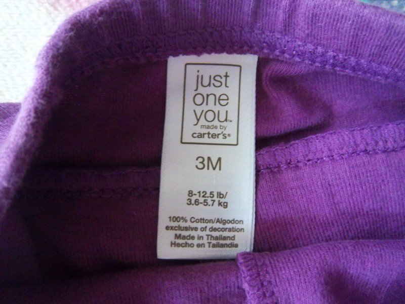 Schöne Leggings von Carter´s Wie Neu Gr. 56-62 cm 0-3 Monate 