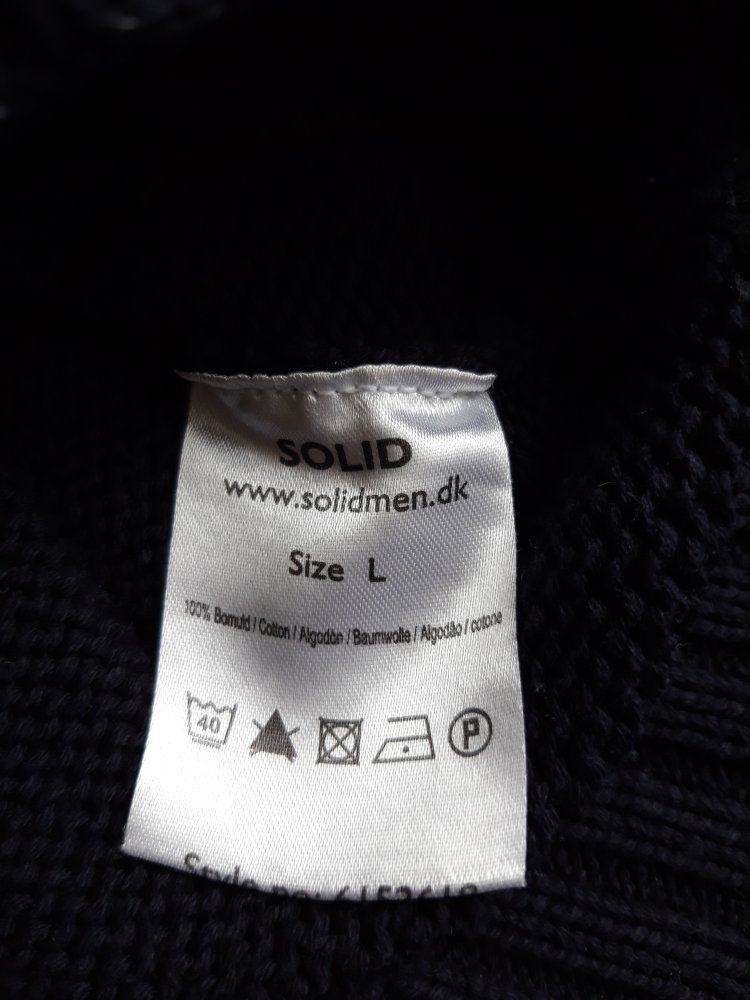Strickpulli mit Kapuze von !Solid