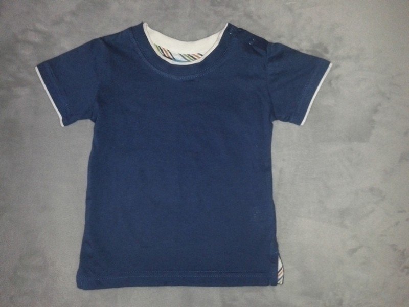 Blaues Shirt Gr.74