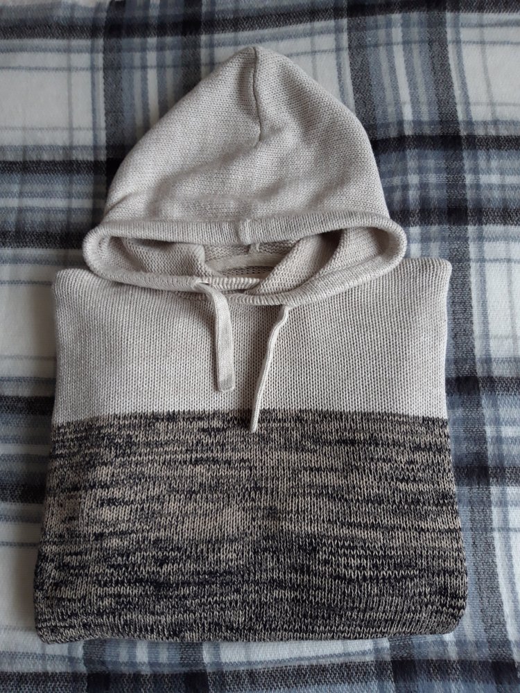 Strickpulli mit Kapuze von !Solid